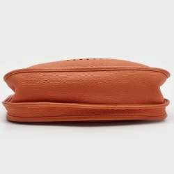 Hermes Feu Togo Leather Evelyne III PM Bag