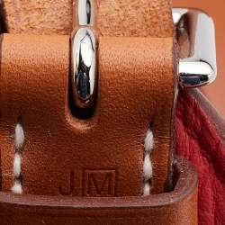 Pre Owned Hermes Bougainvillea Taurillon Clemence Leather Marwari PM Bag