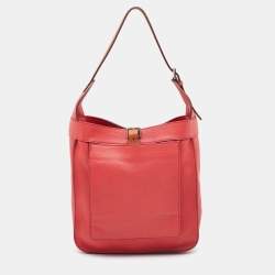 Pre Owned Hermes Bougainvillea Taurillon Clemence Leather Marwari PM Bag