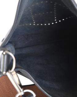 Hermes Black Togo Leather Evelyne PM Crossbody Bag