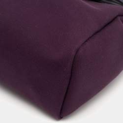 Hermes Cassis/Bleu Indigo Vache Hunter and Canvas Herbag Zip 31 Bag