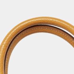 Hermes Natural Fjord Leather Gold Finished Birkin 30 Bag