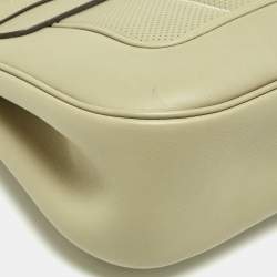 Pre Owned Hermes Sauge Swift Leather Palladium Finish Berline 28 Bag