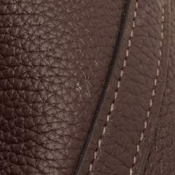 Hermes Rouge Sellier Taurillon Clemence Leather Picotin Lock 22 Bag