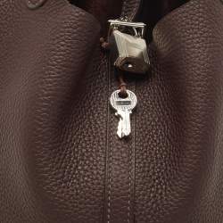 Hermes Rouge Sellier Taurillon Clemence Leather Picotin Lock 22 Bag
