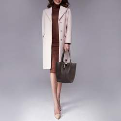 Hermes Rouge Sellier Taurillon Clemence Leather Picotin Lock 22 Bag