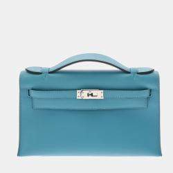 Hermes Clutch Bag in and Out Nata Vaux Swift U Stamp