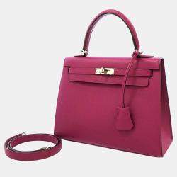 Hermes Pink Milo Lambskin & Swift Leather Bag Charm Hermes | The Luxury  Closet