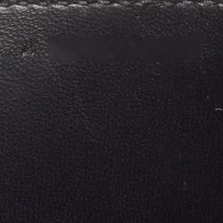 Hermes Black Chevre Leather Cinhetic Bag