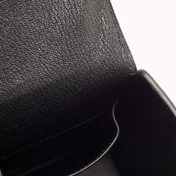 Hermes Black Chevre Leather Cinhetic Bag