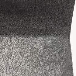 Hermes Black Chevre Leather Cinhetic Bag