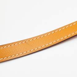 Pre Owned Hermès Moutarde Evercolor Leather Roulis 23 Bag