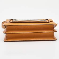 Pre Owned Hermès Moutarde Evercolor Leather Roulis 23 Bag