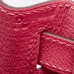 Hermès Rose Lipstick Epsom Leather Gold Finish Kelly Sellier 28 Bag