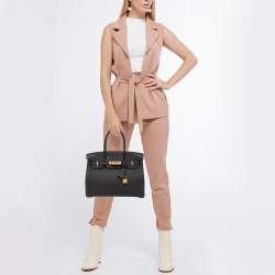 Hermès Black Togo Leather Gold Finish Birkin 30 Bag
