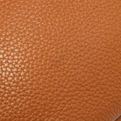 Pre Owned Hermes Gold Taurillon Clemence Leather Bolide 31 Bag