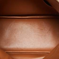 Pre Owned Hermes Gold Taurillon Clemence Leather Bolide 31 Bag
