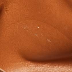 Pre Owned Hermes Gold Taurillon Clemence Leather Bolide 31 Bag