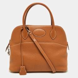 Shop HERMES Bolide 2022-23FW SAC BOLID 31 TAURILLON CLEMENCE BLEU PALE /  Gold by CHARIOTLONDON