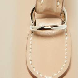 Pre Owned Hermes Argile Tadelakt Leather Guilloche Kelly Sellier 32 Bag