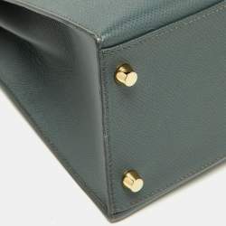Hermès Vert Amande Epsom Leather Gold Finish Kelly Sellier 28 Bag