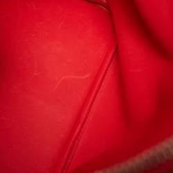 Pre Owned Hermes Rouge Casaque Taurillon Clemence Leather Bolide Bolide 35 Bag