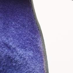 Hermes Bleu Electrique Taurillon Clemence Leather and Alligator Touch Picotin Lock 22 Bag