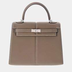 Hermes Togo Leather 35 Centimeter Birkin Bag Vert Anis with Palladium  Hardware - Luxury In Reach