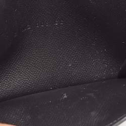 Hermes Black Epsom Leather Kelly Pocket Compact Wallet
