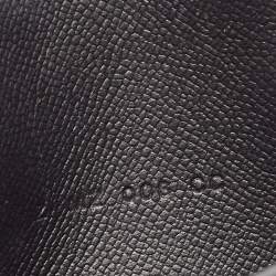 Hermes Black Epsom Leather Kelly Pocket Compact Wallet