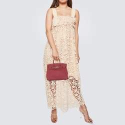 Hermès Rouge Grenat Togo Leather Gold Finish Birkin 25 Bag
