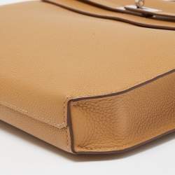 Hermès Sesame Togo Leather Kelly Depeches 36 Briefcase