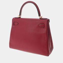 Hermes Kelly 28 Inner Stitch Rouge Serie C Engraved (around 2018
