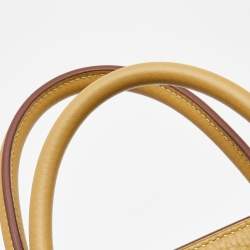Hermes Curry Clemence Leather Gold Finish Birkin 40 Bag