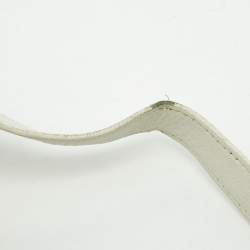 Pre Owned Hermes White Buffalo Leather Market Bag 