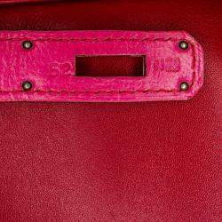 ممل�وكة مسبقًا Hermes Red Box Calf Kelly Retourne 28