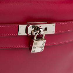 مملوكة مسبقًا Hermes Red Box Calf Kelly Retourne 28