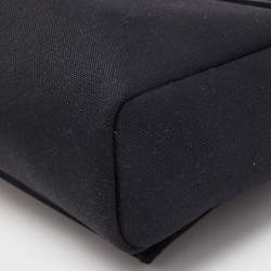 Pre Owned Hermès Black Canvas and Leather Herbag Zip 39 Bag