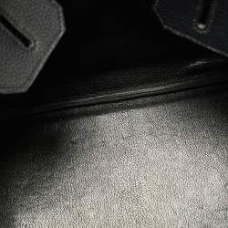 Hermès Black Togo Leather Gold Finish Birkin 30 Bag