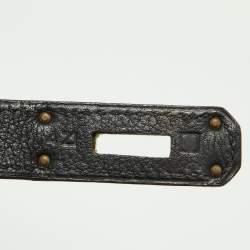 Hermès Black Togo Leather Gold Finish Birkin 30 Bag