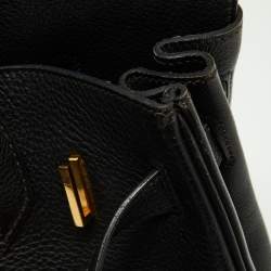 Hermès Black Togo Leather Gold Finish Birkin 30 Bag