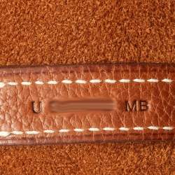 Pre Owned Hermes Fauve Barenia Faubourg Leather Picotin Lock 18 Bag