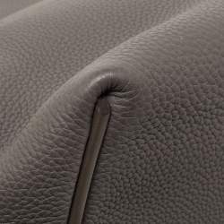 Pre Owned Hermes Etain Togo and Swift Leather Palladium Finish 24/24 29 Bag