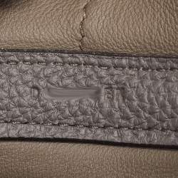 Pre Owned Hermes Etain Togo and Swift Leather Palladium Finish 24/24 29 Bag