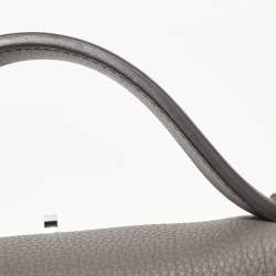 Pre Owned Hermes Etain Togo and Swift Leather Palladium Finish 24/24 29 Bag