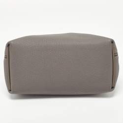 Pre Owned Hermes Etain Togo and Swift Leather Palladium Finish 24/24 29 Bag