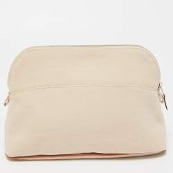 Hermes Natural Canvas Medium Bolide Case