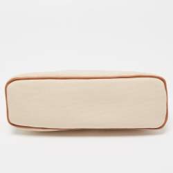 Hermes Natural Canvas Medium Bolide Case