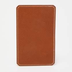 Hermes Fauve Barena Faubourg Leather City 3CC Card Holder