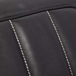 Hermes Black Swift Leather Palladium Finish Berline 28 Bag